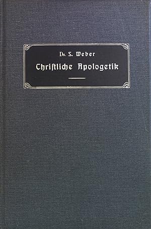 Bild des Verkufers fr Christliche Apologetik. zum Verkauf von books4less (Versandantiquariat Petra Gros GmbH & Co. KG)