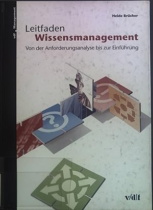 Bild des Verkufers fr Leitfaden Wissensmanagement : von der Anforderungsanalyse bis zur Einfhrung. vdf Management zum Verkauf von books4less (Versandantiquariat Petra Gros GmbH & Co. KG)