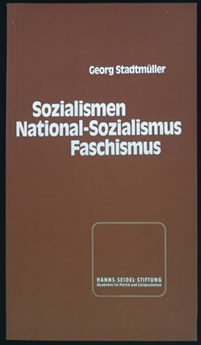 Bild des Verkufers fr Sozialismen, National-Sozialismus, Faschismus. zum Verkauf von books4less (Versandantiquariat Petra Gros GmbH & Co. KG)