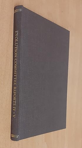 Bild des Verkufers fr Reports to the Evvolution Committee of the Royal Society, Reports 4 and 5 zum Verkauf von Scarthin Books ABA, ILAB.