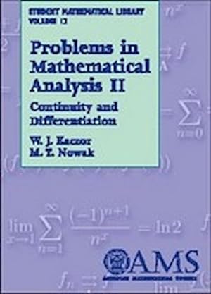 Seller image for Problems in Mathematical Analysis, Volume 2 : Continuity and Differentiation for sale by AHA-BUCH GmbH