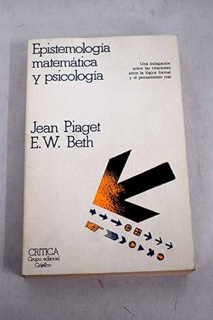 Imagen del vendedor de Epistemologa matemtica y psicologa a la venta por Alcan Libros