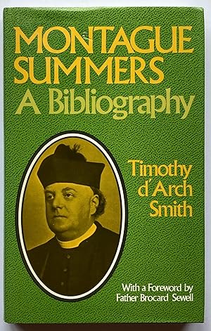 Seller image for Montague Summers: A Bibliography for sale by Midian Books