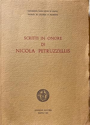 Immagine del venditore per SCRITTI IN ONORE DI NICOLA PETRUZZELLIS venduto da CivicoNet, Libreria Virtuale