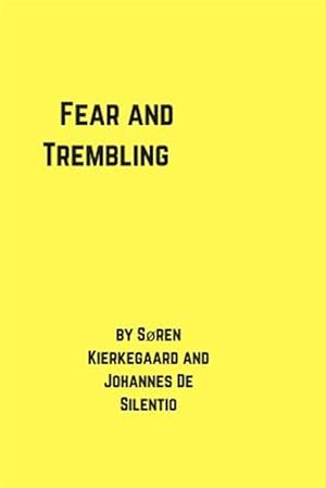 Immagine del venditore per Fear and Trembling venduto da GreatBookPricesUK