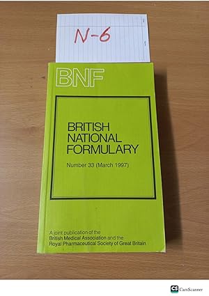 Imagen del vendedor de British National Formulary Number 33 March 1997 a la venta por UK LAW BOOK SELLERS LTD