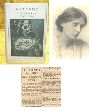 Bild des Verkufers fr ORLANDO with Several Interesting Paste-Ins and V. Woolf's Last Will zum Verkauf von Modern_First_Printings
