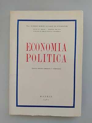 Seller image for ECONOMA POLTICA. 1962. for sale by TraperaDeKlaus