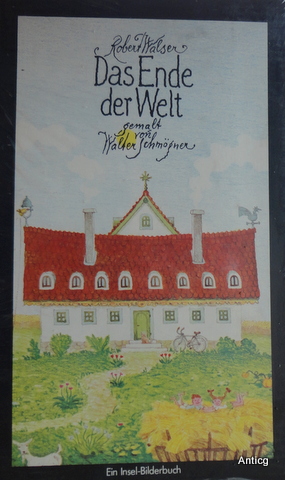 Seller image for Das Ende der Welt. Gemalt von Walter Schmgner. Ein Insel-Bilderbuch [Leporello]. for sale by Antiquariat Gntheroth