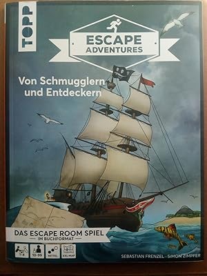 Bild des Verkufers fr Escape Adventures ? Von Schmugglern und Entdeckern - Das ultimative Escape-Room-Erlebnis jetzt auch als Buch! Mit XXL-Mystery-Map fr 1-4 Spieler. 90 Minuten Spielzeit zum Verkauf von Versandantiquariat Jena