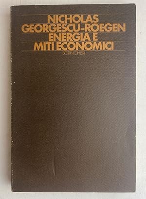 Imagen del vendedor de Energia e miti economici a la venta por librisaggi