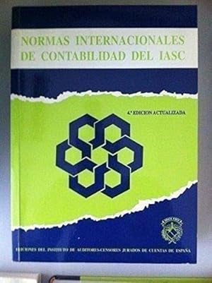 Seller image for Normas internacionales de contabilidad del IASC. 4 edicin actualizada. for sale by Libros Tobal