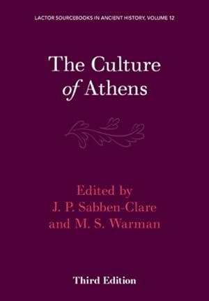 Bild des Verkufers fr Culture of Athens zum Verkauf von GreatBookPricesUK
