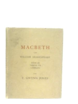 Imagen del vendedor de Tragodia Macbeth Shakespeare a la venta por World of Rare Books