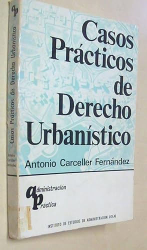 Bild des Verkufers fr CASOS PRACTICOS DE DERECHO URBANISTICO zum Verkauf von Libros Tobal