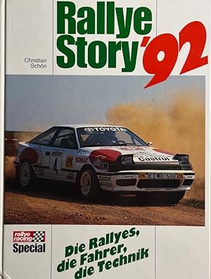 Bild des Verkufers fr Rallye Story `92. zum Verkauf von Antiquariat J. Hnteler