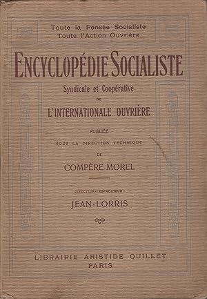 Bild des Verkufers fr Encyclopdie socialiste, syndicale et cooprative de l'Internationale ouvrire. 8, La coopration / par P. Brizon et E. Poisson zum Verkauf von PRISCA