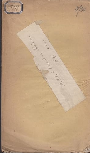 Bild des Verkufers fr Reconnaissance d'Ulysse et de Pnlope, fragment d'une traduction nouvelle de l'Odysse, (Chant 23e). zum Verkauf von PRISCA