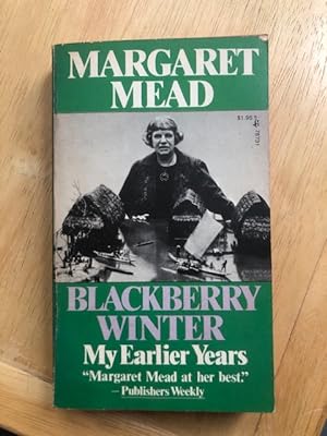 Imagen del vendedor de Blackberry Winter: My Earlier Years a la venta por In Other Words Books
