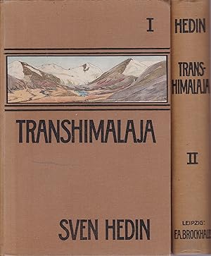 Bild des Verkufers fr Transhimalaya - Entdeckungen und Abenteuer in Tibet (2 Bde.) zum Verkauf von Antiquariat Torsten Bernhardt eK