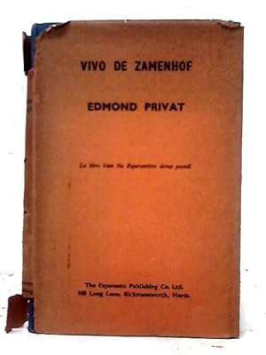 Seller image for Vivo de Zamenhof for sale by World of Rare Books