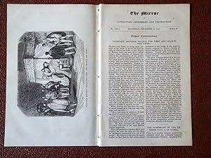 Image du vendeur pour The Mirror of Literature, Amusement and Instruction.1841 No 1089. Interview between Francis the First and Charles the Fifth, + The comedians of the Emperor Paul I of Russia. mis en vente par Tony Hutchinson