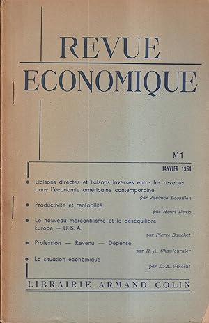 Imagen del vendedor de Liaisons directes et liaisons inverses entre les revenus: Dans l'conomie amricaine contemporaine a la venta por PRISCA