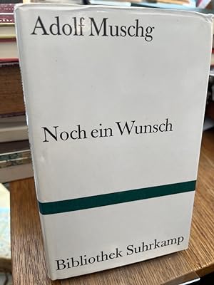 Seller image for Noch ein Wunsch. Erzhlung. (= Bibliothek Suhrkamp Band 1127). for sale by Altstadt-Antiquariat Nowicki-Hecht UG