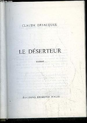 Seller image for Le deserteur for sale by Ammareal