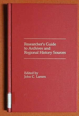 Seller image for Researcher's Guide to Archives and Regional History Sources for sale by GuthrieBooks
