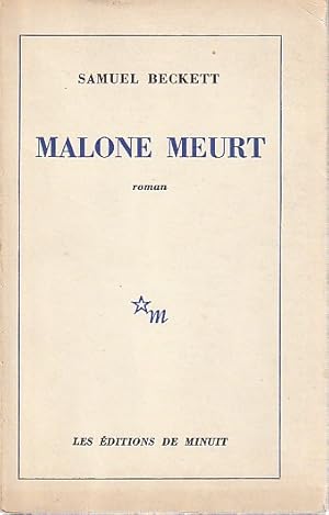 Seller image for Malone meurt, for sale by L'Odeur du Book