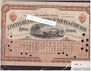 CINCINNATI, INDIANAPOLIS, ST. LEWIS & CHICAGO RAILWAY COMPANY 1889