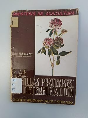 Seller image for Las semillas pratenses: su determinacin. for sale by TraperaDeKlaus