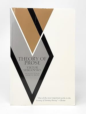 Image du vendeur pour Theory of Prose mis en vente par Underground Books, ABAA