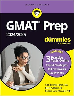 Seller image for GMAT Prep 2024 For Dummies with Online Practice for sale by moluna