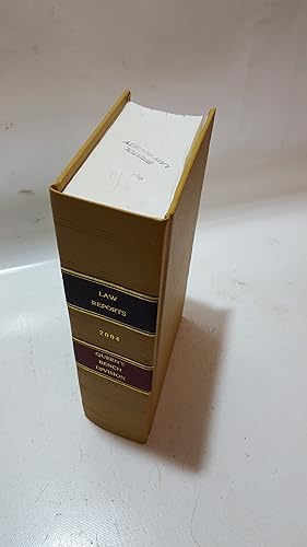 Bild des Verkufers fr The Law Reports Queen's Bench Division 2004 zum Verkauf von Cambridge Rare Books