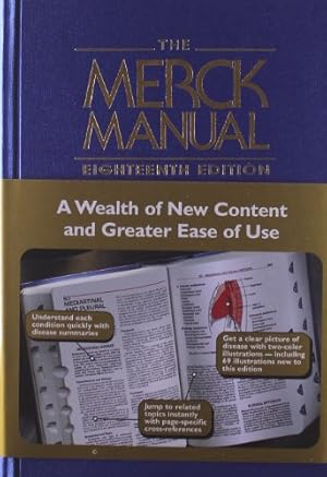 Image du vendeur pour The Merck Manual of Diagnosis and Therapy, 18th Edition mis en vente par -OnTimeBooks-