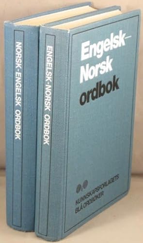 Norsk - Engelsk Ordbok [and] Engelsk - Norsk Ordbok. 2 volumes.