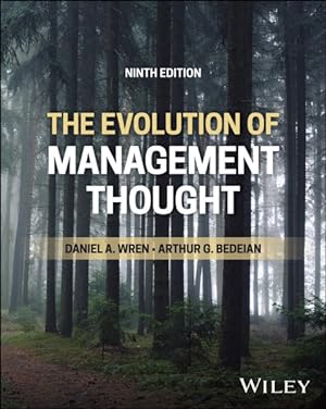 Image du vendeur pour Evolution of Management Thought mis en vente par GreatBookPrices