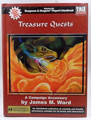 Image du vendeur pour Treasure Quests d20 mis en vente par Chris Korczak, Bookseller, IOBA