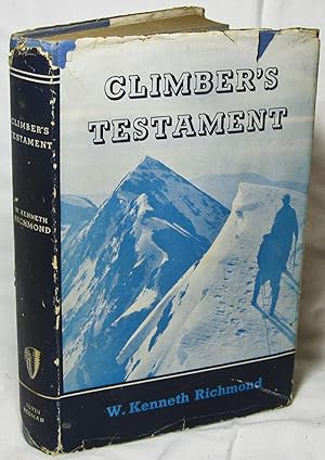 Seller image for Climber's Testament for sale by The BookChase