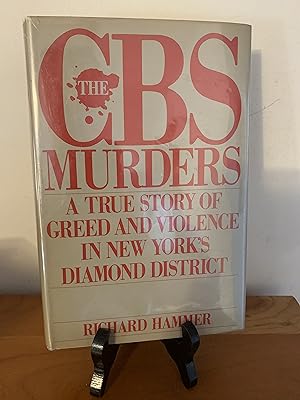 Bild des Verkufers fr The CBS Murders: A True Story of Greed and Violence in New York's Diamond District zum Verkauf von Hopkins Books