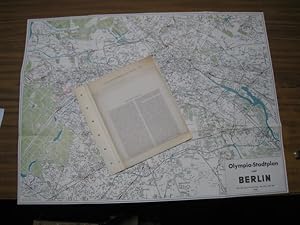 Bild des Verkufers fr Olympia-Stadtplan von Berlin, 1936. - REPRINT ! ( = Berlin-Archiv, herausgegeben von Hans-Werner Klnner und Helmut Brsch-Supan ). zum Verkauf von Antiquariat Carl Wegner