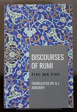 Bild des Verkufers fr Discourses of Rumi Fihi Ma Fihi zum Verkauf von Spellbinder Books