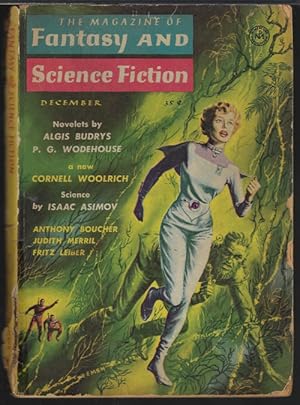 Bild des Verkufers fr The Magazine of FANTASY AND SCIENCE FICTION (F&SF): December, Dec. 1958 zum Verkauf von Books from the Crypt