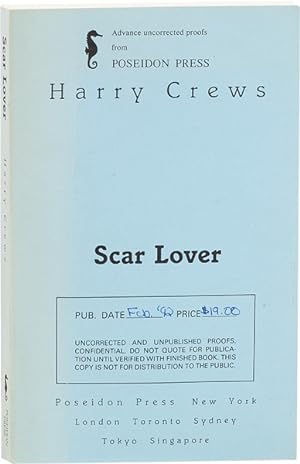 Bild des Verkufers fr Scar Lover [Uncorrected Proof Copy] zum Verkauf von Lorne Bair Rare Books, ABAA