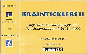 Seller image for Brainticklers II - Beyond Y2K - Questions for the New Millennium and the Year 3000 for sale by Manian Enterprises