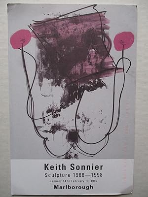 Imagen del vendedor de Keith Sonnier Sculpture 1966-1998 Marlborough 1999 Exhibition invite postcard a la venta por ANARTIST