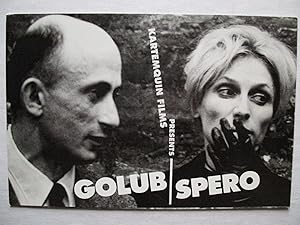 Seller image for Kartemquin Films Presents Golub / Spero DVD announcement postcard for sale by ANARTIST