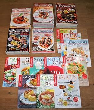 46 Ausgaben: Der Feinschmecker - Das internationale Gourmet-Magazin. 2005-2009.